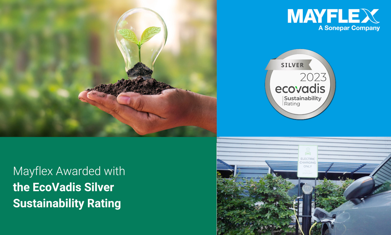 Mayflex awarded EcoVadis Silver Medal